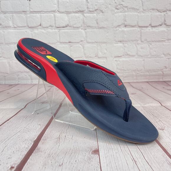 Reef Fanning x MLB Boston Red Sox With Bottle Opener Sandals Mens Sz 13 (CI4842) - Picture 2 of 11